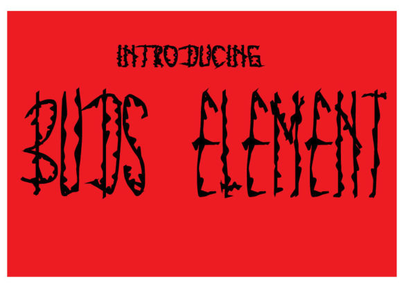Buds Element Font - Featured Image