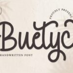 Buetyc Font - Featured Image