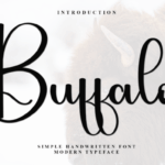Buffalo Font - Featured Image