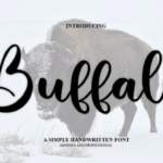 Buffalo Font - Featured Image