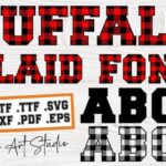 Buffalo Plaid Font - Featured Image