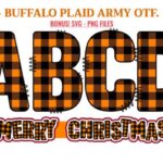 Buffalo Plaid Font - Featured Image
