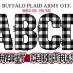 Buffalo Plaid Font - Featured Image