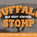 Buffalo Stomp Font - Featured Image