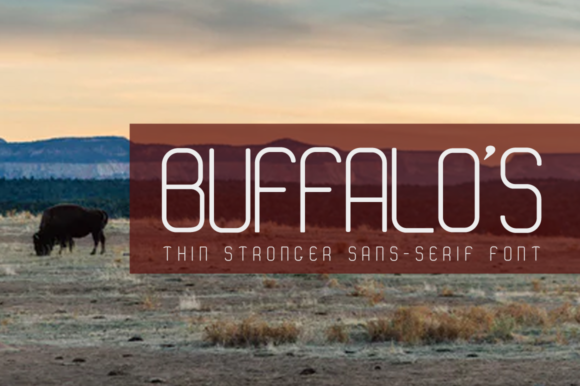 Buffalo's Font - Featured Image