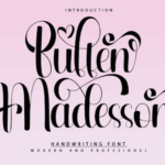 Buffen Madesson Font - Featured Image
