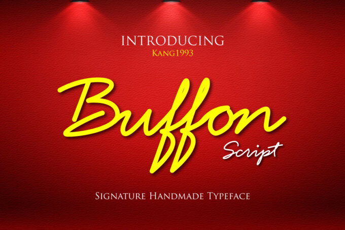 Buffon Font - Featured Image