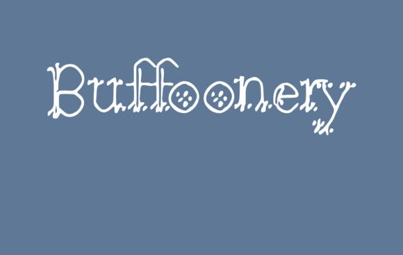 Buffoonery Font - Featured Image