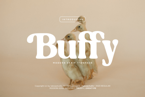 Buffy  Font - Featured Image