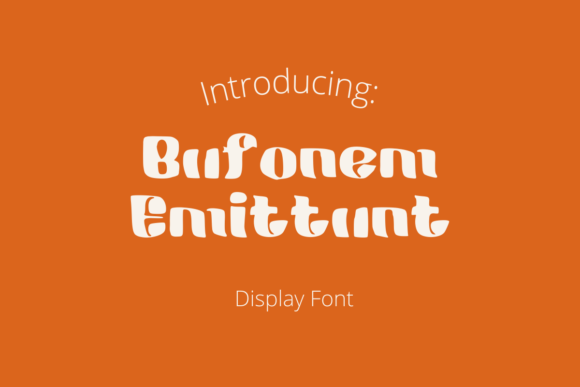 Bufonem Emittunt Font - Featured Image