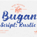 Bugan Script: Rustic Font - Featured Image