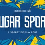 Bugar Sport Font - Featured Image