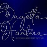 Bugetta Hanttera Font - Featured Image