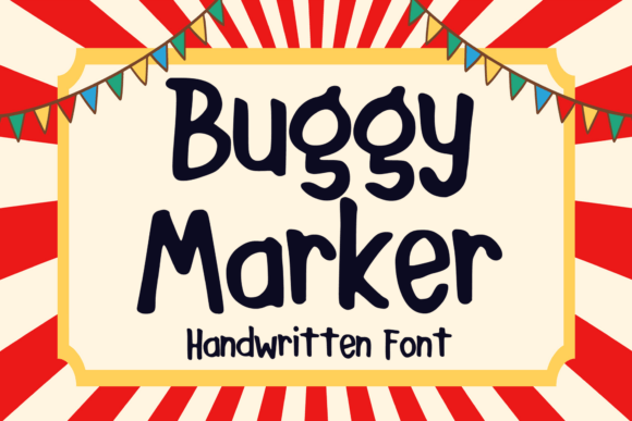 Buggy Marker Font - Featured Image