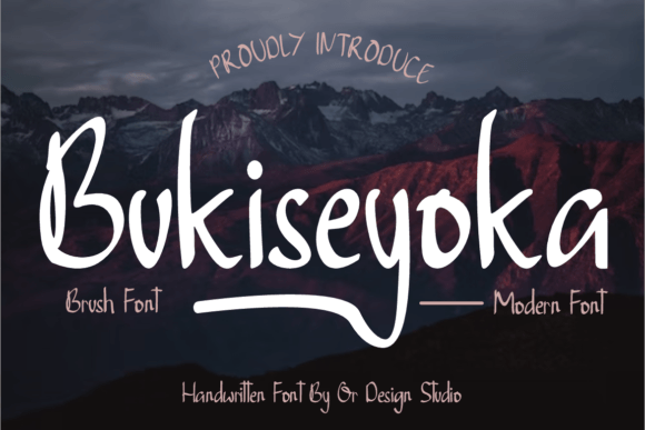 Bukiseyoka Font - Featured Image