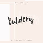Buldery Font - Featured Image