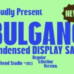 Bulgano Font - Featured Image