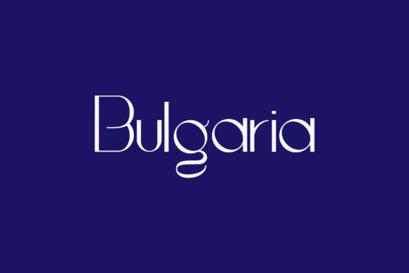Bulgaria Font - Featured Image
