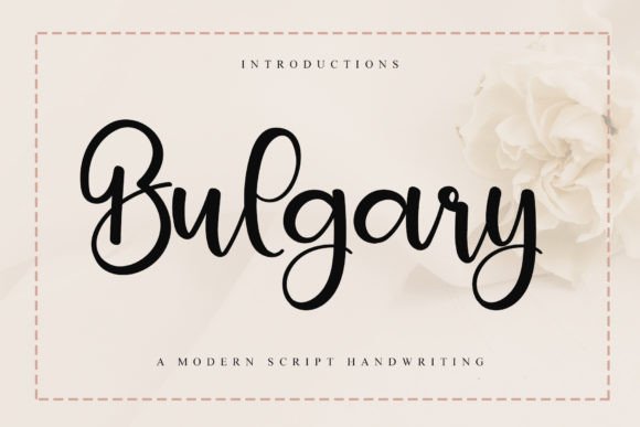 Bulgary Font - Featured Image