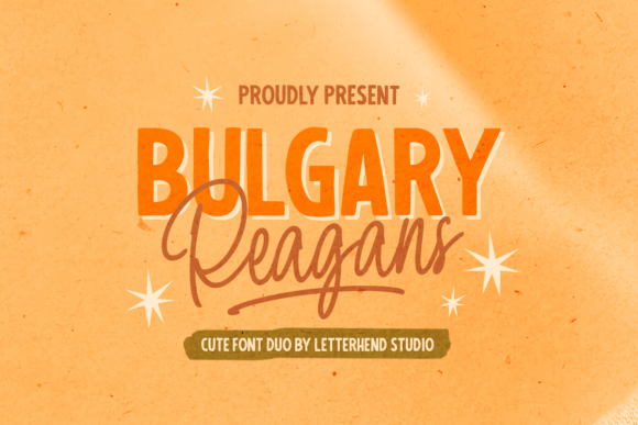 Bulgary Reagans Font - Featured Image