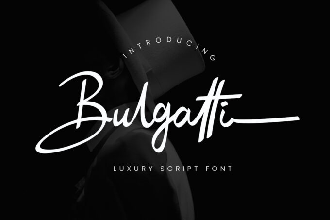 Bulgatti Font - Featured Image