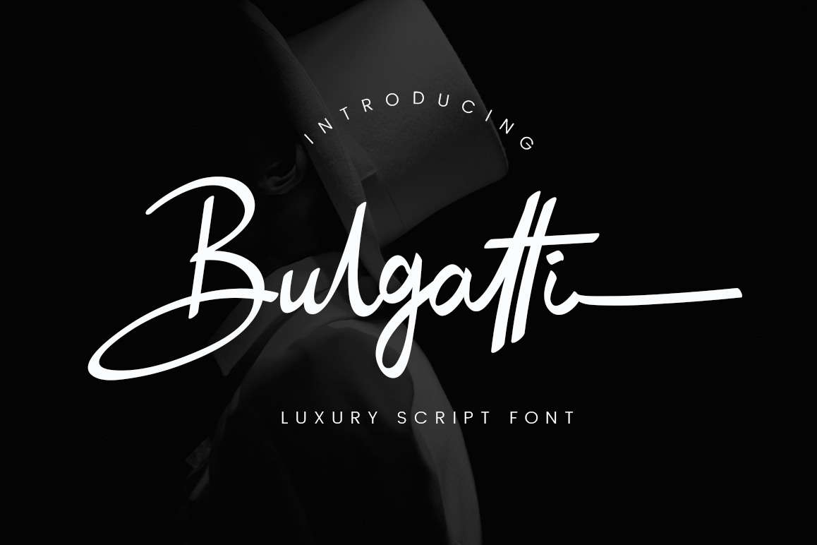 Bulgatti Font - Featured Image