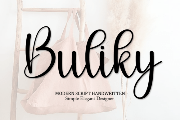 Buliky Font - Featured Image
