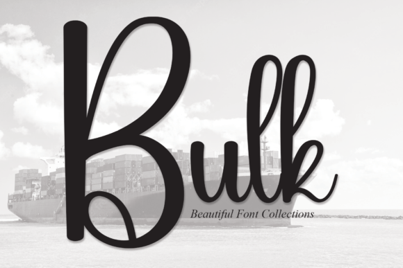 Bulk Font - Featured Image