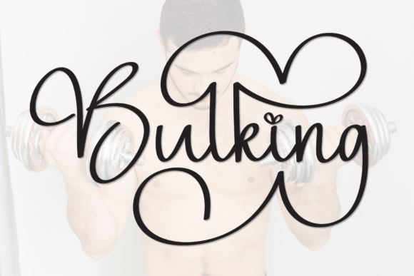 Bulking Font - Featured Image