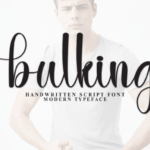 Bulking Font - Featured Image