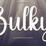 Bulky Font - Featured Image