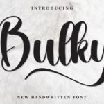 Bulky Font - Featured Image