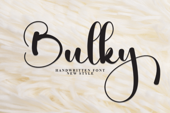 Bulky Font - Featured Image