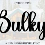Bulky Font - Featured Image