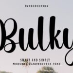 Bulky Font - Featured Image