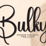 Bulky Font - Featured Image