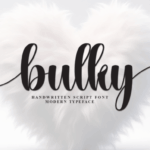 Bulky Font - Featured Image