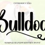 Bulldog Font - Featured Image