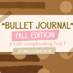 Bullet Journal Fall Font - Featured Image