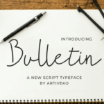 Bulletin Font - Featured Image