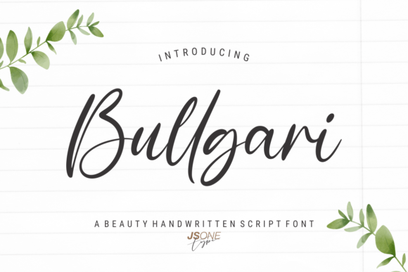 Bullgari Font - Featured Image