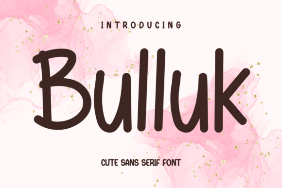 Bulluk Font - Featured Image
