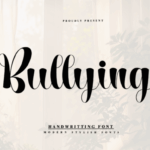 Bullying Font - Featured Image