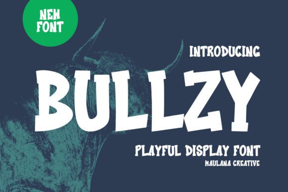 Bullzy Font - Featured Image