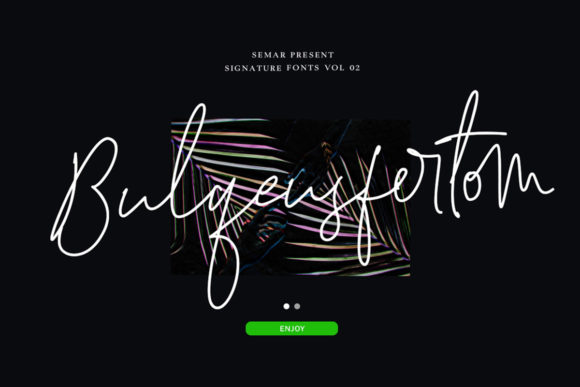 Bulqeusfertom Font - Featured Image