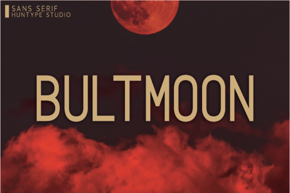 Bultmoon Font - Featured Image