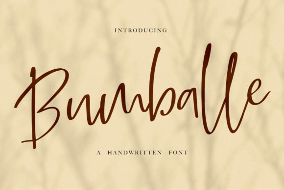 Bumballe Font - Featured Image