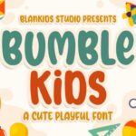 Bumble Kids Font - Featured Image