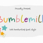 Bumblemilk Font - Featured Image