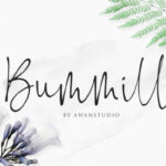 Bummill Font - Featured Image